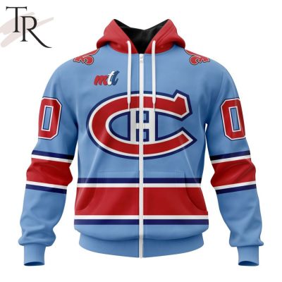 NHL Montreal Canadiens Special City Connect Design Hoodie