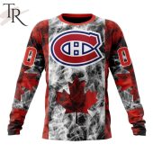 Nhl Montreal Canadiens Special Design For Canada Day Hoodie Nice Photo Dude - demo10