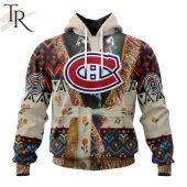 Nhl Montreal Canadiens Special Native Costume Design Hoodie Long Time - demo10