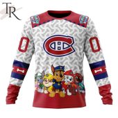 Nhl Montreal Canadiens Special Pawpatrol Design Hoodie Pic Of The Century - demo10