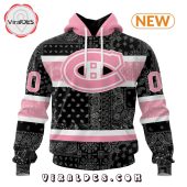 Nhl Montreal Canadiens Special Pink Paisley Design Hoodie Good Look Mam - demo10