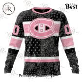 Nhl Montreal Canadiens Special Pink Paisley Design Hoodie Wow, Cute Pie - demo10