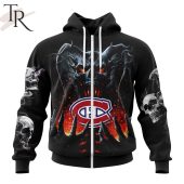 Nhl Montreal Canadiens Special Skull Art Design Hoodie 2 A81fs.jpg - demo10