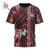 Nhl Montreal Canadiens Special Skull Native Design Hoodie Cool Look Bro - demo10