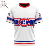 Nhl Montreal Canadiens Special Whiteout Design Hoodie Impressive Picture. - demo10