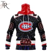 Nhl Montreal Canadiens X Star Wars Meteor Shower Design Hoodie Sizzling - demo10