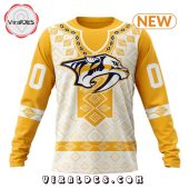Nhl Nashville Predators Native Heritage Hoodie Lovely Smile - demo10