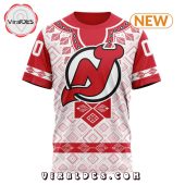 Nhl New Jersey Devils Native Heritage Hoodie Studious Look - demo10