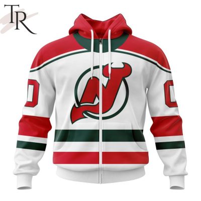 NHL New Jersey Devils Personalize 2023 Heritage Kits Hoodie