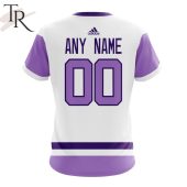 Nhl New Jersey Devils Personalize 2023 Hockey Fight Cancer Hoodie Amazing Pic - demo10