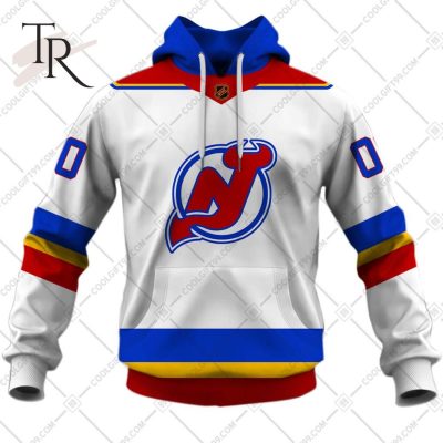 NHL New Jersey Devils Reverse Retro 2223 Style Hoodie 3D