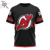 Nhl New Jersey Devils Special Black And Gradient Design Hoodie Generous Look - demo10