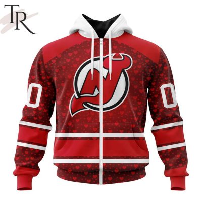 NHL New Jersey Devils Special Gift For Valentines Day Hoodie