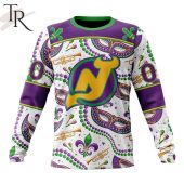 Nhl New Jersey Devils Special Mardi Gras Design Hoodie Good Click - demo10