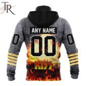 Nhl New Jersey Devils Special Mix Kiss Band Design Hoodie Cutting Dash - demo10