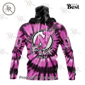 Nhl New Jersey Devils Special Pink F!ck Cancer Design Hoodie Rocking Picture - demo10