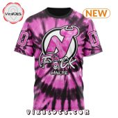 Nhl New Jersey Devils Special Pink F!ck Cancer Design Hoodie Nice Pic - demo10