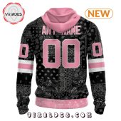 Nhl New Jersey Devils Special Pink Paisley Design Hoodie Awesome Pic Guys - demo10