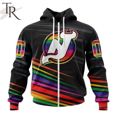 NHL New Jersey Devils Special Pride Design Hockey Is For Everyone Hoodie