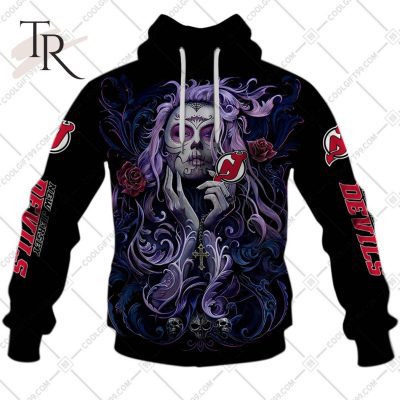 NHL New Jersey Devils Tattoo Girl Artwork 2023 Unisex Hoodie, Tshirt