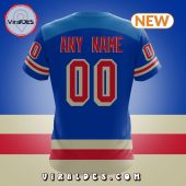 Nhl New York Rangers Special Colour Rush Hoodie Studious Look - demo10