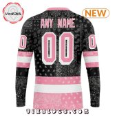 Nhl New York Rangers Special Pink Paisley Design Hoodie Heroine - demo10