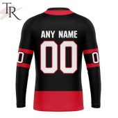 Nhl Ottawa Senators Personalized 2023 Home Kits Hoodie Damn Good - demo10