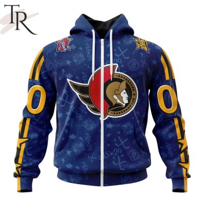 NHL Ottawa Senators Special 2024 All-Star Game Design Hoodie
