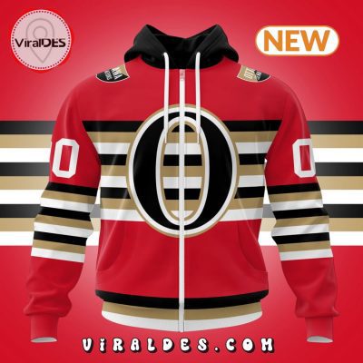 NHL Ottawa Senators Special Colour Rush Hoodie