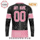 Nhl Ottawa Senators Special Pink Paisley Design Hoodie Natural And Awesome - demo10