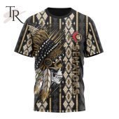 Nhl Ottawa Senators Special Skull Native Design Hoodie Amazing Pic - demo10