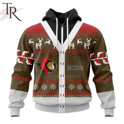 NHL Ottawa Senators Specialized Unisex Sweater For Chrismas Season Hoodie