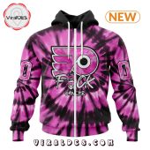 Nhl Philadelphia Flyers Special Pink F!ck Cancer Design Hoodie Lovely Smile - demo10