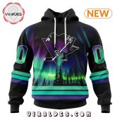 Nhl Pittsburgh Penguins Special Northern Lights Hoodie Trending Picture Dear - demo10