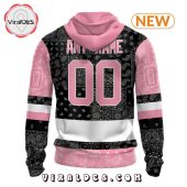 Nhl Pittsburgh Penguins Special Pink Paisley Design Hoodie Lovely Smile - demo10