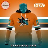 Nhl San Jose Sharks Special Colour Rush Hoodie Stand Easy Bro - demo10