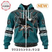 Nhl San Jose Sharks Special Native Heritage Design Hoodie Nice Pic - demo10
