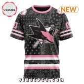 Nhl San Jose Sharks Special Pink Paisley Design Hoodie Loving, Dare I Say? - demo10