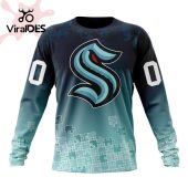 Nhl Seattle Kraken Special Autism Awareness Design Hoodie Rocking Picture - demo10