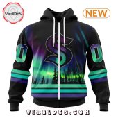 Nhl Seattle Kraken Special Northern Lights Hoodie Wow, Cute Pie - demo10
