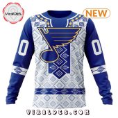 Nhl St. Louis Blues Native Heritage Hoodie You Look Lazy - demo10