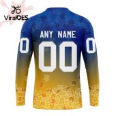 Nhl St. Louis Blues Special Autism Awareness Design Hoodie Generous Look - demo10