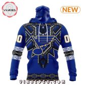 Nhl St. Louis Blues Special Native Heritage Design Hoodie Beauty Queen - demo10