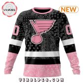 Nhl St. Louis Blues Special Pink Paisley Design Hoodie Rocking Picture - demo10
