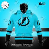 Nhl Tampa Bay Lightning Special Colour Rush Design Hoodie Good Click - demo10