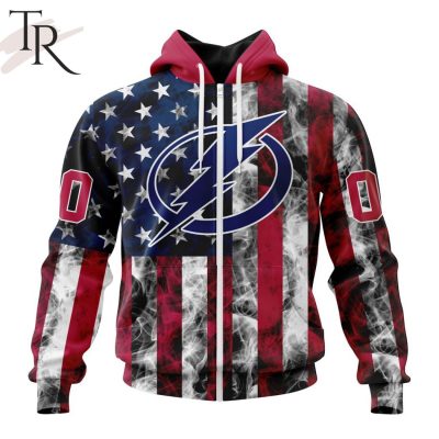 NHL Tampa Bay Lightning Special Design For Independence Day The Fourth Of July Hoodie