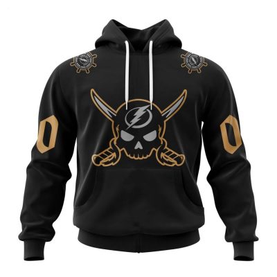 NHL Tampa Bay Lightning Special Gasparilla Kits Black 3D Hoodie