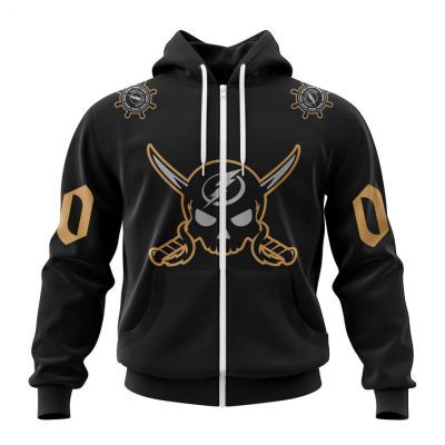 NHL Tampa Bay Lightning Special Gasparilla Kits Black 3D Hoodie