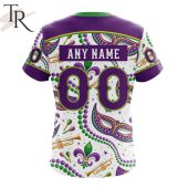 Nhl Tampa Bay Lightning Special Mardi Gras Design Hoodie Coolosm - demo10