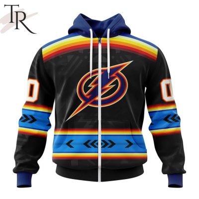 NHL Tampa Bay Lightning Special Native Heritage Design Hoodie